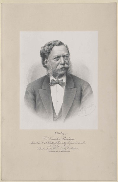 Jindřich Bamberský (tisk) od Artist Unknown