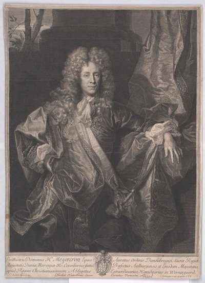 Henning Meyer de Meyercron od Artist Unknown