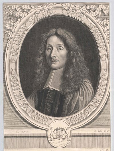 Henri II Fourcy (tisk) od Artist Unknown