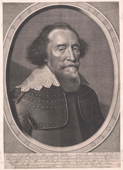 Jindřich hrabě von dem Bergh od Artist Unknown