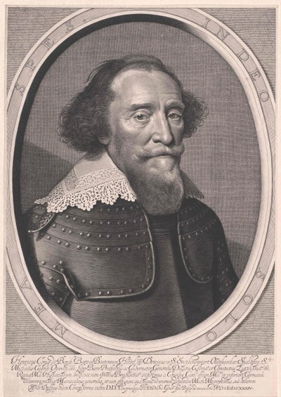Jindřich hrabě von dem Bergh od Artist Unknown