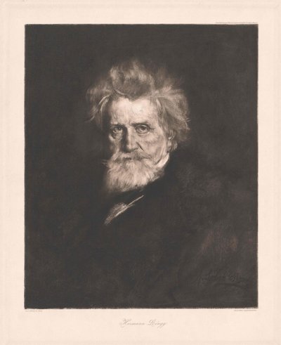 Hermann von Lingg (tisk) od Artist Unknown
