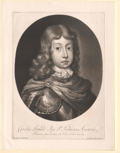 Císař Svaté říše římské Karel VI. od Artist Unknown
