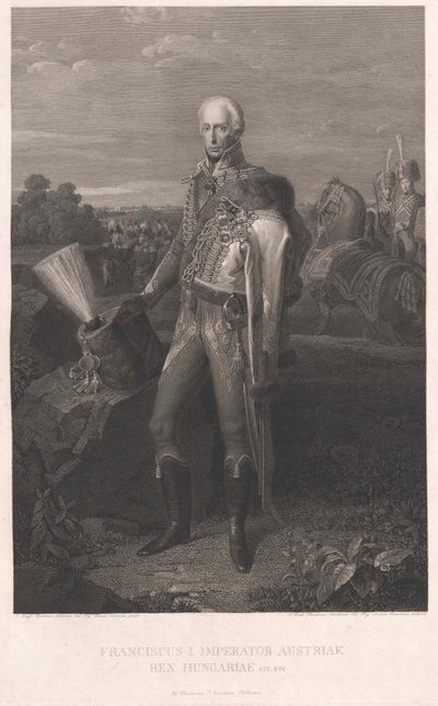 Císař Svaté říše římské František II. od Artist Unknown