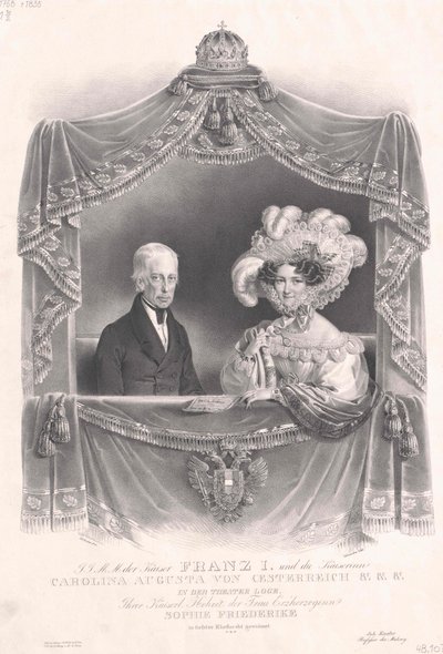 Císař Svaté říše římské František II. od Artist Unknown