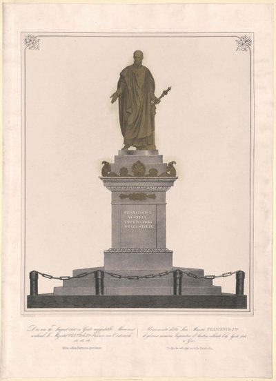 Císař Svaté říše římské František II. od Artist Unknown