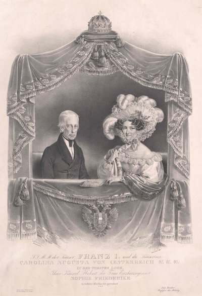 Císař Svaté říše římské František II. od Artist Unknown