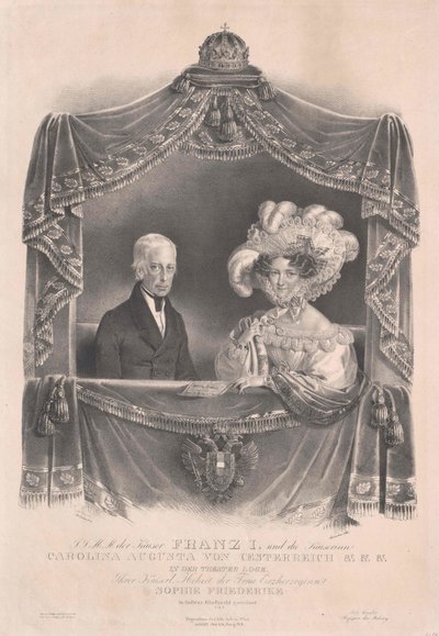 Císař Svaté říše římské František II. od Artist Unknown