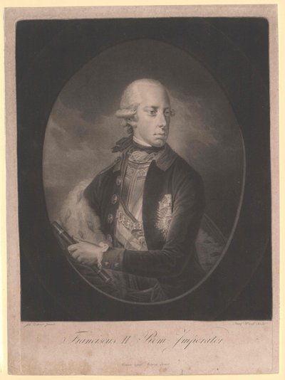 Císař Svaté říše římské František II. od Artist Unknown