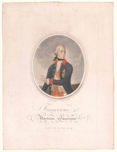 Císař Svaté říše římské František II. od Artist Unknown
