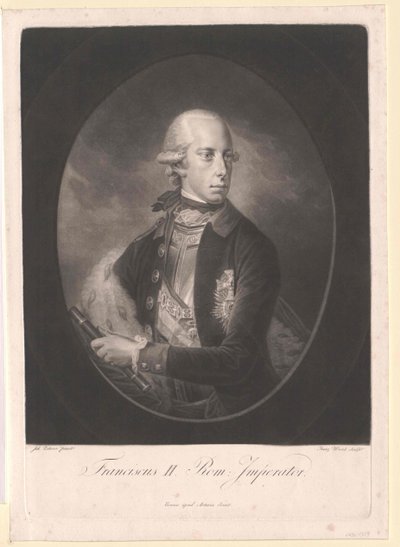 Císař Svaté říše římské František II. od Artist Unknown