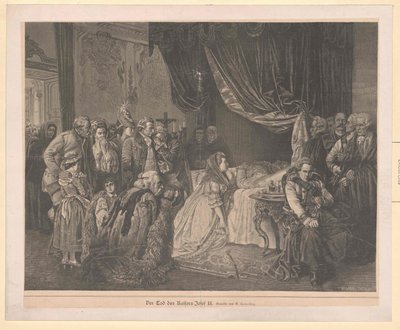 Císař Svaté říše římské Josef II. od Artist Unknown