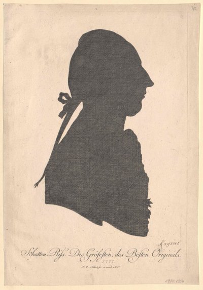 Císař Svaté říše římské Josef II. od Artist Unknown