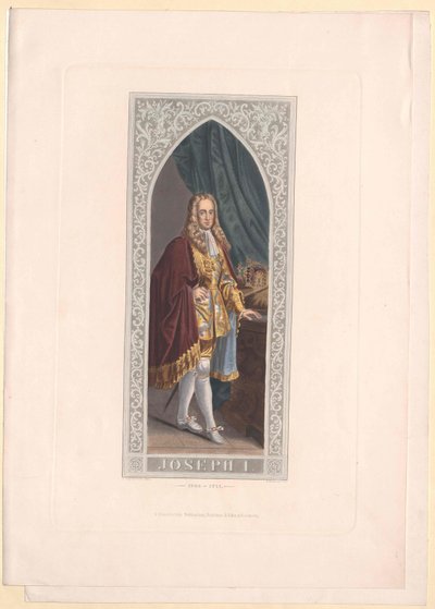 Císař Svaté říše římské Josef I. od Artist Unknown
