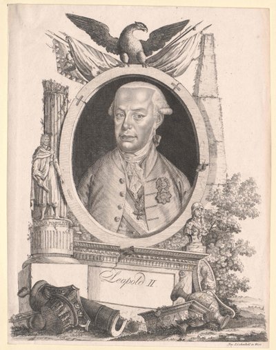 Císař Svaté říše římské Leopold II. od Artist Unknown