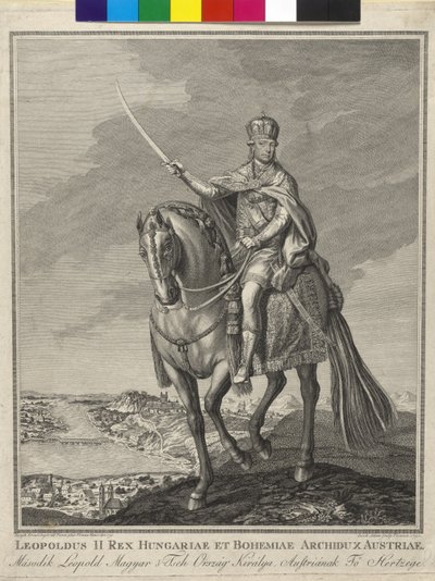 Císař Svaté říše římské Leopold II. od Artist Unknown