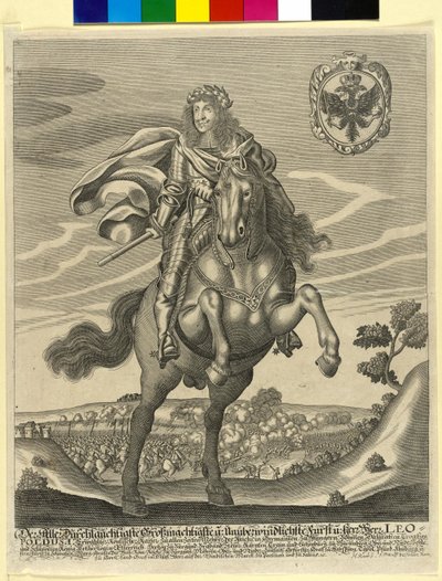 Císař Svaté říše římské Leopold I. od Artist Unknown