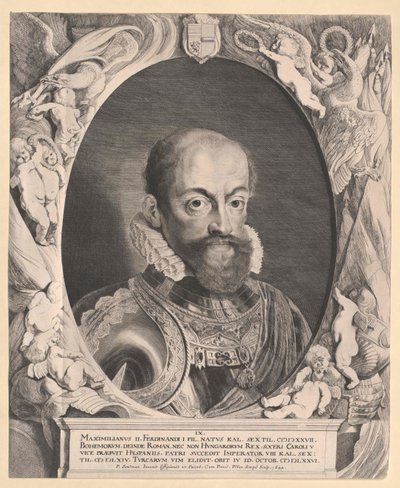 Císař Svaté říše římské Maxmilián II. od Artist Unknown