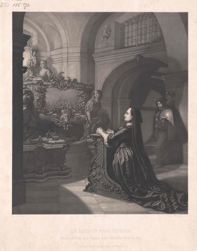 Svatá římská císařovna Marie Terezie od Artist Unknown