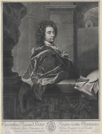 Hyacinthe Rigaud od Artist Unknown