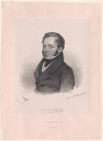 Immanuel Mikschik (tisk) od Artist Unknown