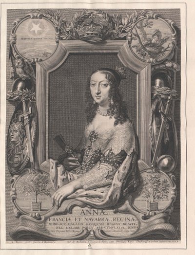 Španělská infantka Anna od Artist Unknown
