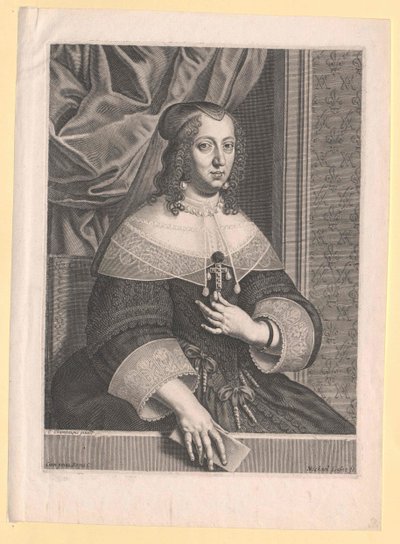 Španělská infantka Anna od Artist Unknown