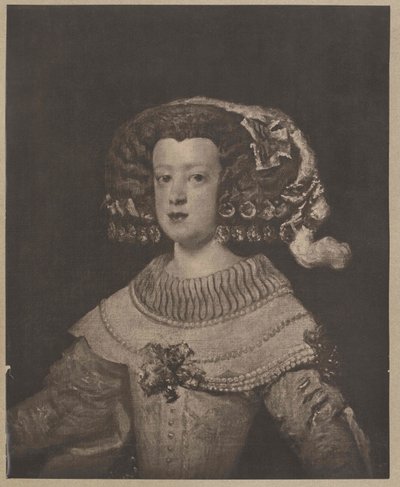 Španělská infantka Marie Terezie od Artist Unknown