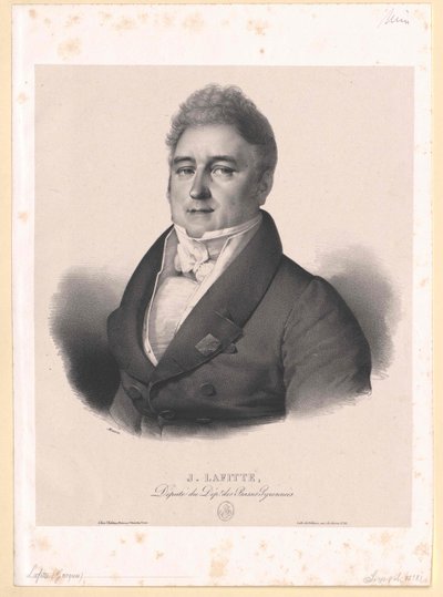 Jacques Lafitte od Artist Unknown