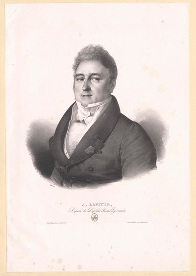 Jacques Lafitte od Artist Unknown