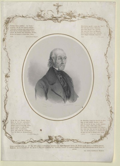 Jakob Rappaport (tisk) od Artist Unknown