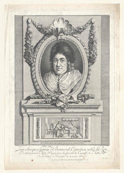 Jean Jacques Gimat de Bonneval od Artist Unknown