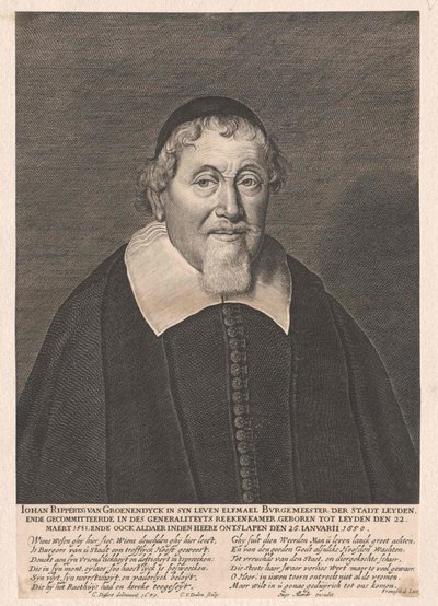 Johan Rippertsz van Groenendijck (tisk) od Artist Unknown