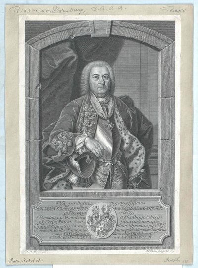 Johann Albrecht Andreas Adam Rieter von Kornburg a Kalbensteinberg od Artist Unknown