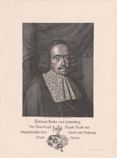 Johann Andreas von Liebenberg (tisk) od Artist Unknown