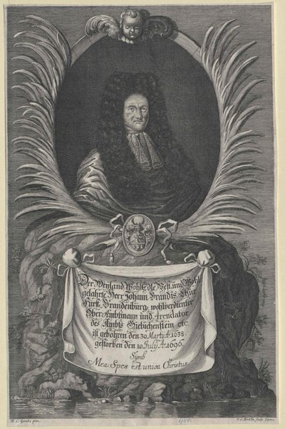 Johann Brandis (tisk) od Artist Unknown