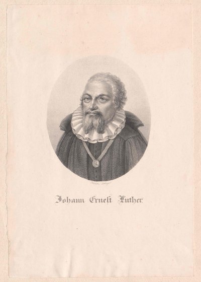 Johann Ernst Luther od Artist Unknown