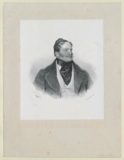 Johann Franz hrabě Hardegg (tisk) od Artist Unknown