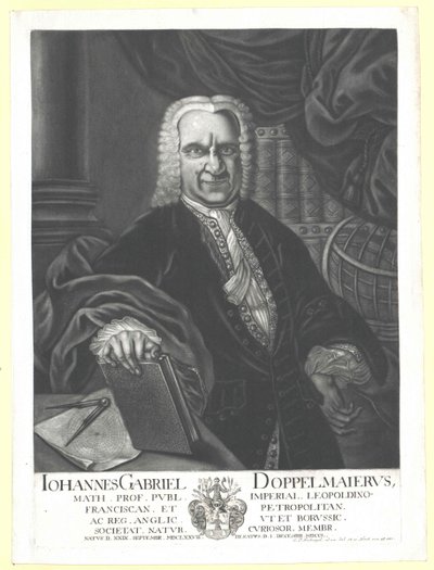 Johann Gabriel Doppelmayr od Artist Unknown