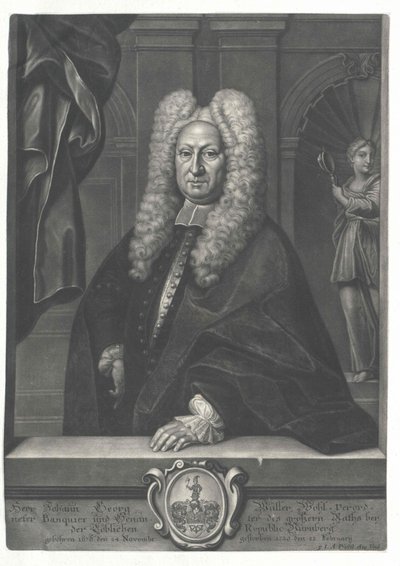 Johann Georg Mueller od Artist Unknown