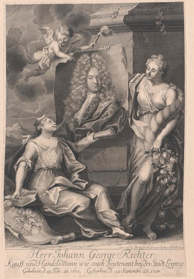 Johann Georg Richter (tisk) od Artist Unknown