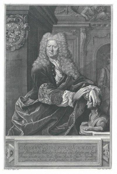 Johann Georg von Schmidt in Altenstadt od Artist Unknown