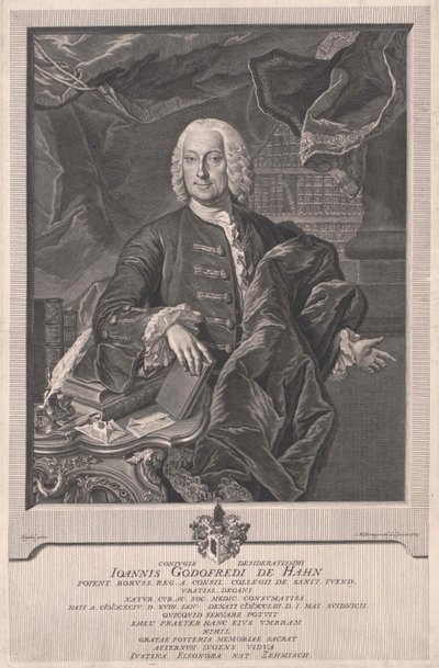 Johann Gottfried von Hahn od Artist Unknown