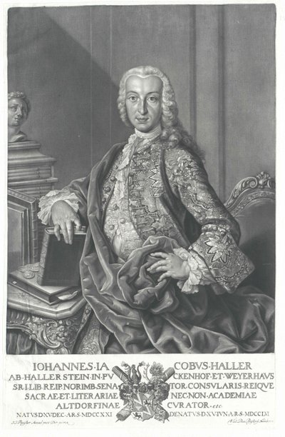 Johann Jacob Haller von Hallerstein od Artist Unknown