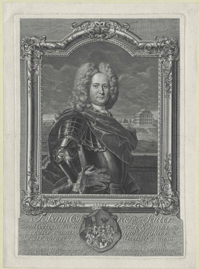 Johann Konrad baron Seutter-Loetzen od Artist Unknown