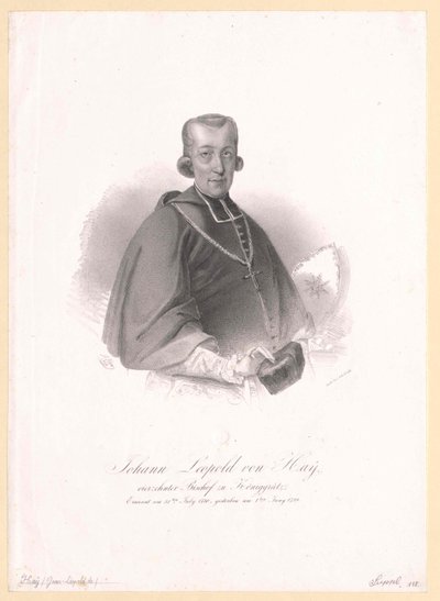 Johann Leopold von Hay od Artist Unknown