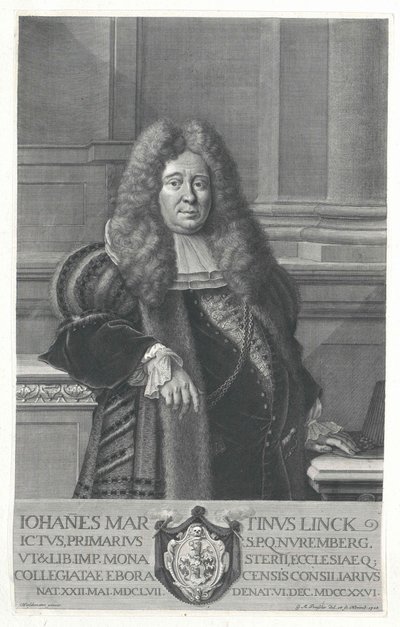 John Martin Linck od Artist Unknown