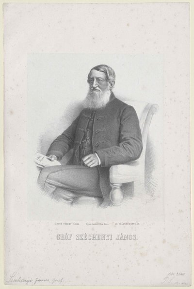Johann Nepomuk hrabě Szechenyi ze Sarvar-Felsoevidku od Artist Unknown