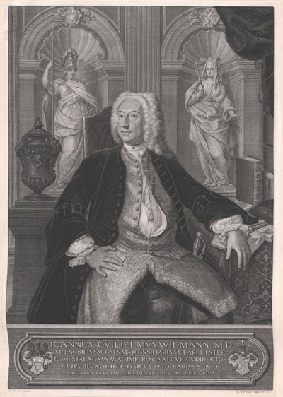 Pan Johann Wilhelm Widmann od Artist Unknown