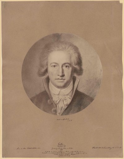 Johann Wolfgang von Goethe od Artist Unknown
